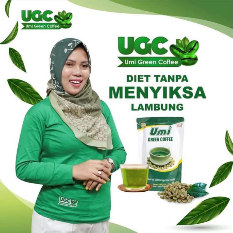 COD UMI GREEN COFFE | Pelangsing | Herbal | Kopi Hijau/ UGC/diet/kolestrol/DISTRIBUTOR RESMI