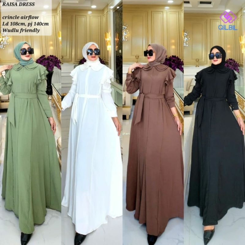 RAISA DRESS ori by QILBIL