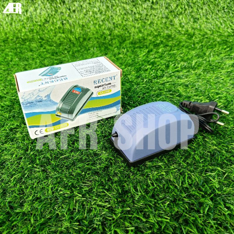 MESIN AERATOR RECENT 1 LUBANG AIR PUMP RECENT AA-2800 MESIN AERATOR GELEMBUNG UDARA AQUARIUM