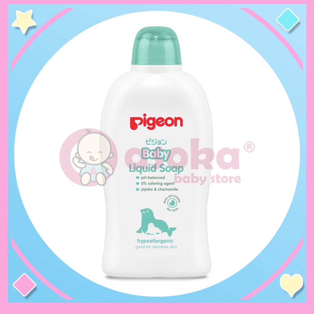Pigeon Baby Liquid Soap 100mL &amp; 200mL ASOKA