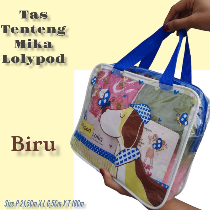 POUCH MIKA UNIK/TAS  SOUVENIRS ULTAH ANAK/ TAS NGAJI MULTIFUNGSI