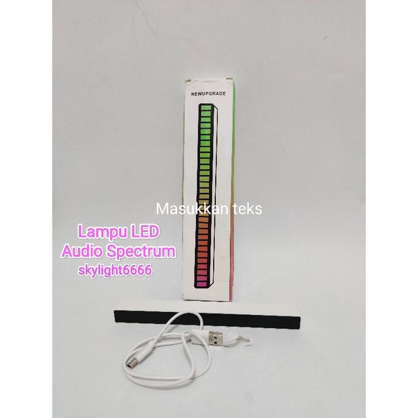 Lampu LED Audio Spectrum Returan/Rusak