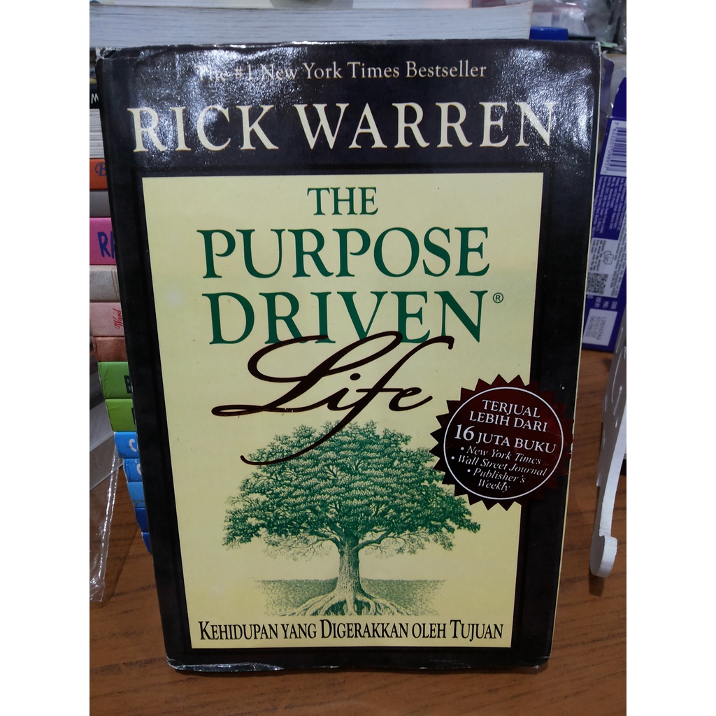 Buku The Purpose Driven Life --- Rick Warren