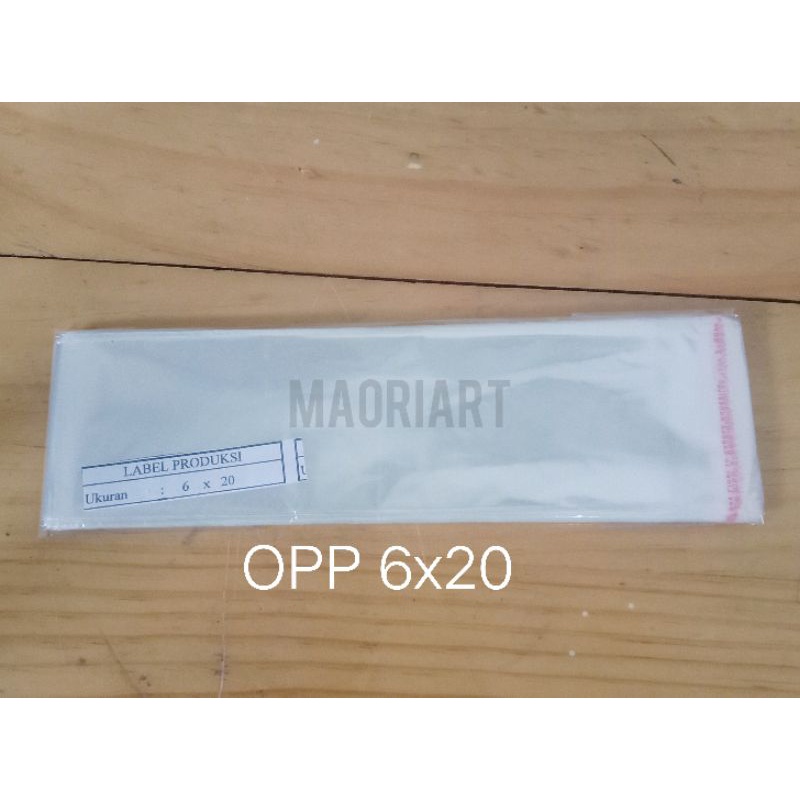 Plastik OPP 6x20