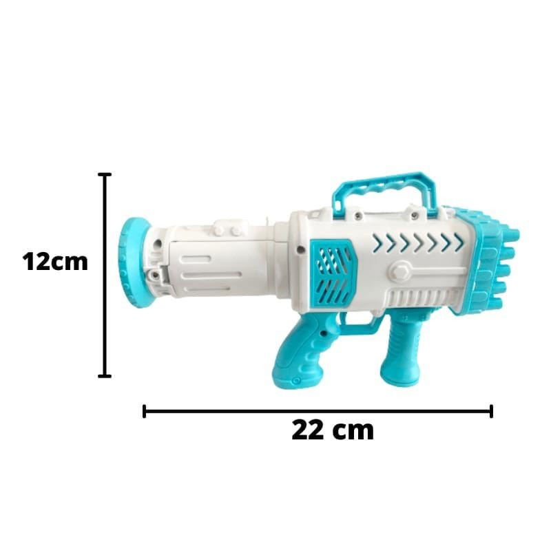 Bubble Rocket Launcher 25 Hole - Mainan Gelembung Bubble Gun Bazoka