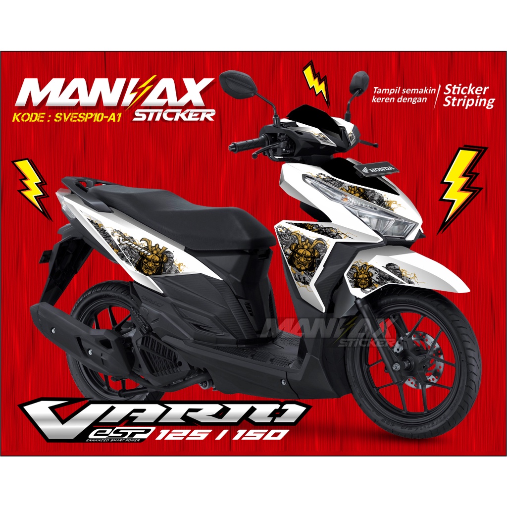 STRIPING VARIO LED 125 / 150 VARIASI STIKER LIST STRIPING VARIO 150 OLD