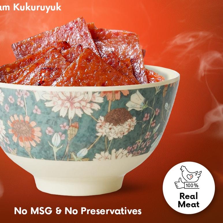 

[PREMIUM] Dendeng Ayam Kukuruyuk Makanan Siap Saji - 500 Gram