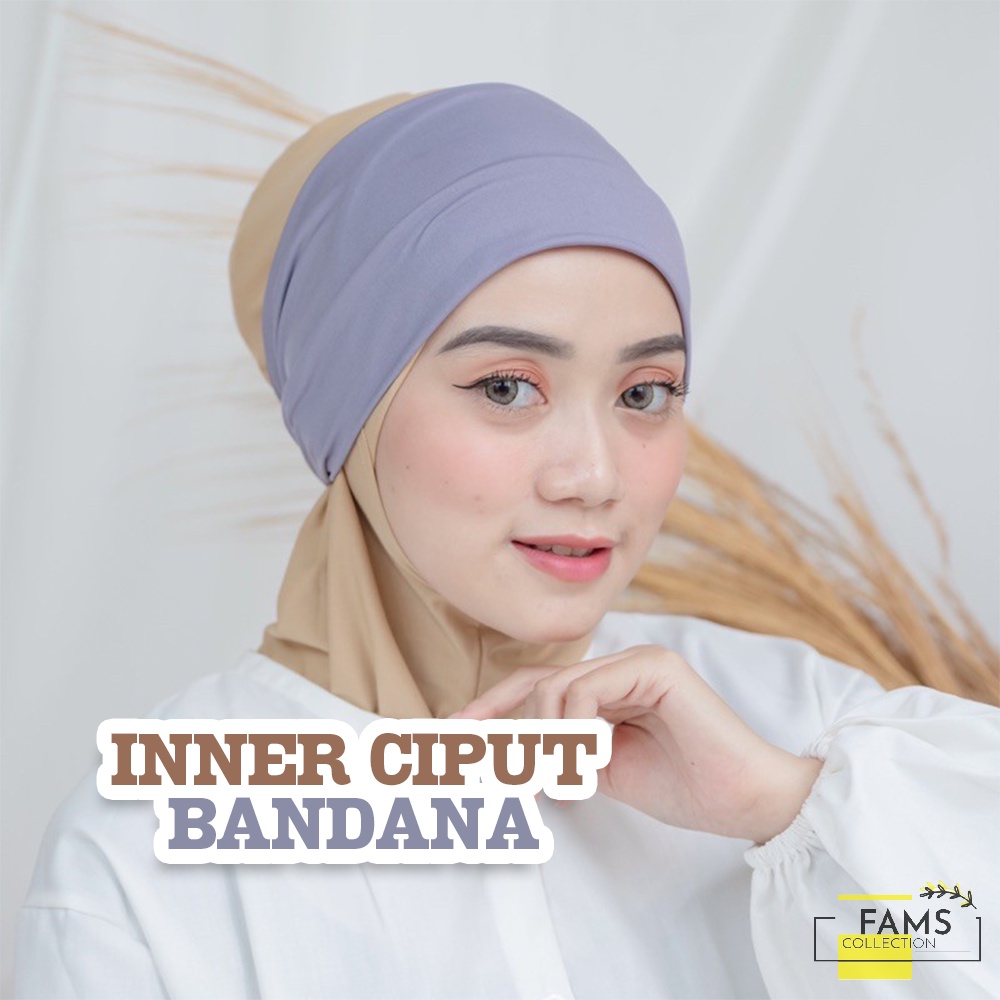 Ciput Hijab Cepol Premium / Ciput Cepol Hijab Daleman Kerudung / Inner Bandana Karet Kaos Jersey Pre