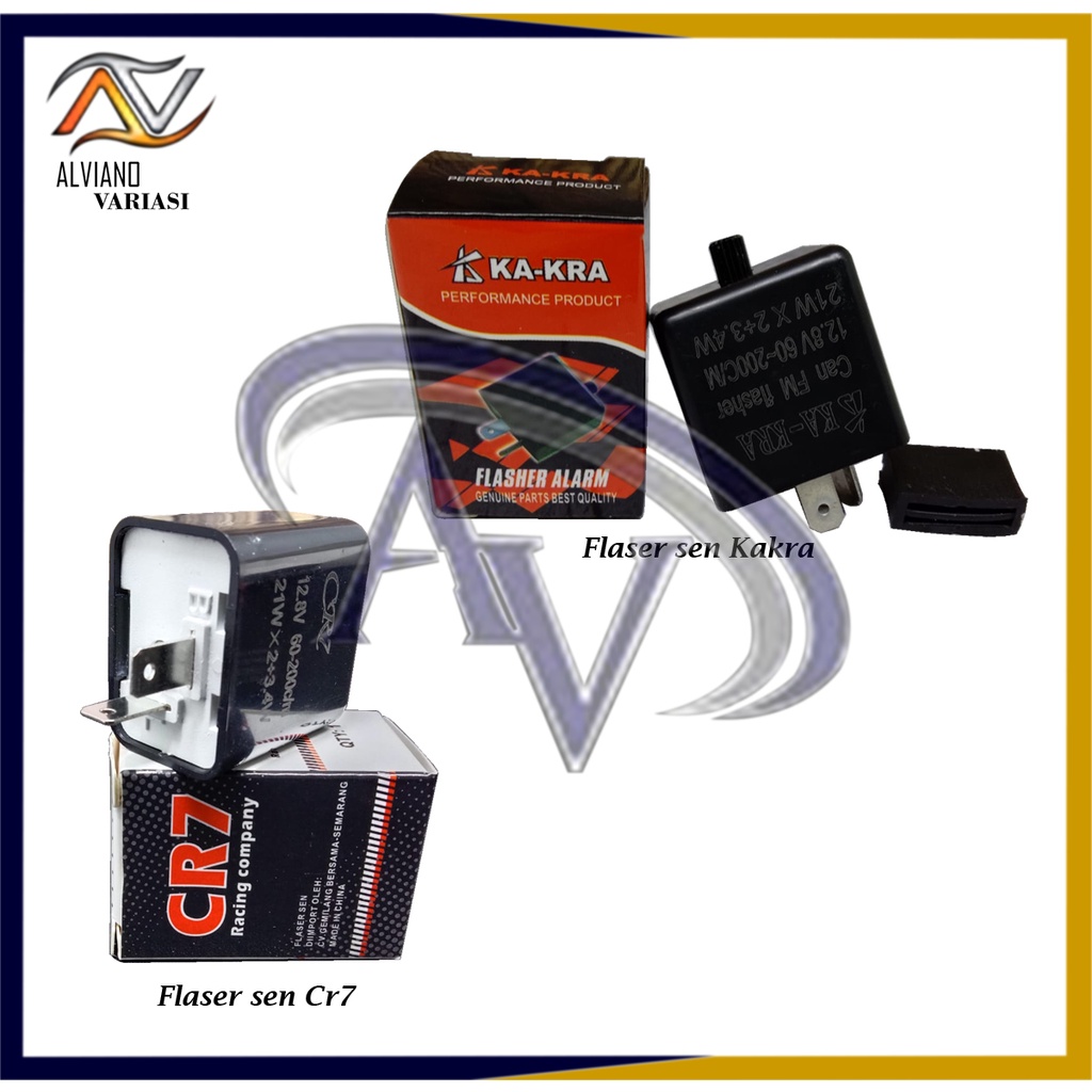 Flasher Flaser sen sein Led Kedip CR7 flaser kedip cepat lambat