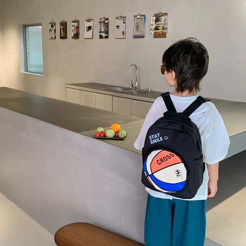 TAS RANSEL SEKOLAH ANAK CEWEK PEREMPUAN  MODEL BOLA BASKET / TAS PUNGGUNG MODEL LUCU