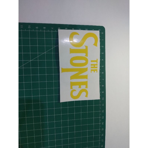 

cutting stiker the stones