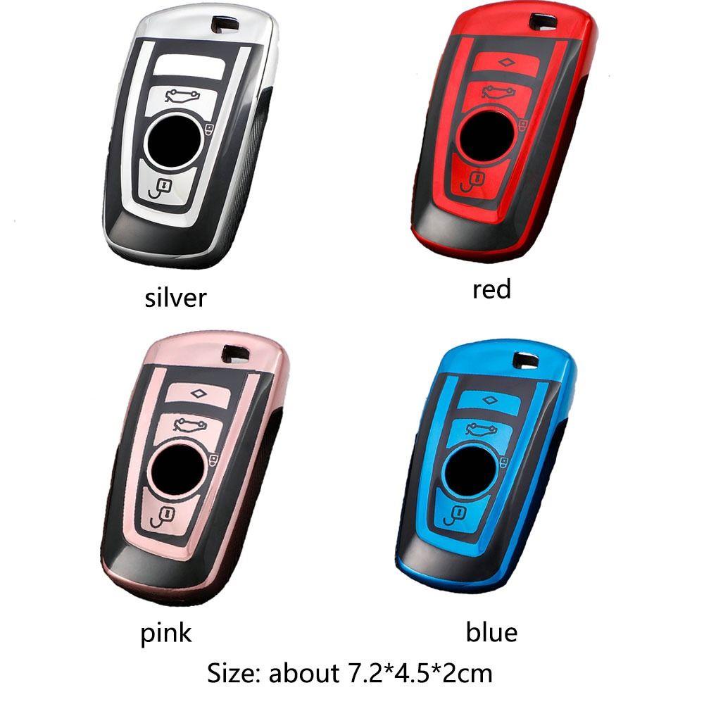 Top Remote Key Case Soft TPU Pelindung Kulit Key Fob Cover