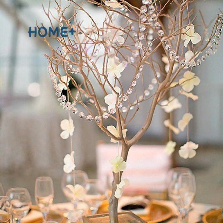 Roncean Kristal 2 meter / Tirai Kristal 1 helai panjang 2 meter / Tirai Kristal Akrilik 14 mm / gant