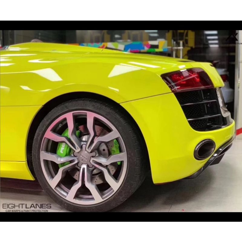 Sticker Fanchi FC221 Super Gloss Glossy Lemon Yellow Premium Wrap