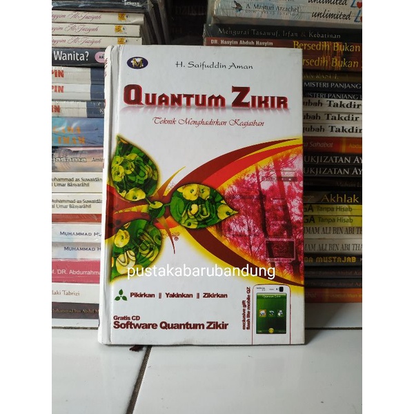 Buku Quantum Zikir Teknik Menghadirkan Keajaiban Lengkap by H Saifuddin Aman