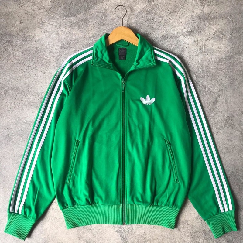Tracktop Adidas Firebird Green White