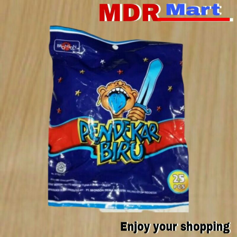 

PENDEKAR BIRU Permen isi 25 pcs