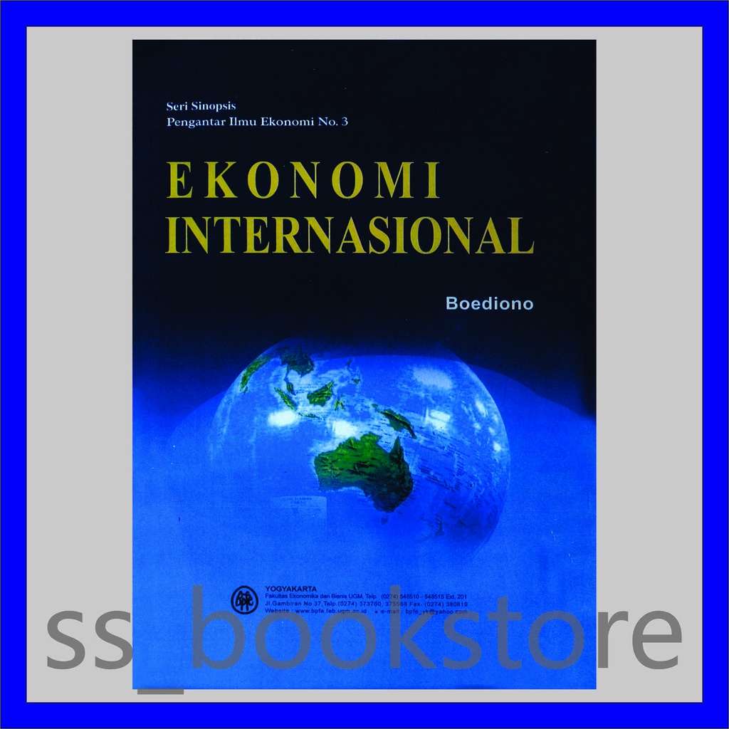 EKONOMI INTERNASIONAL BOEDIONO