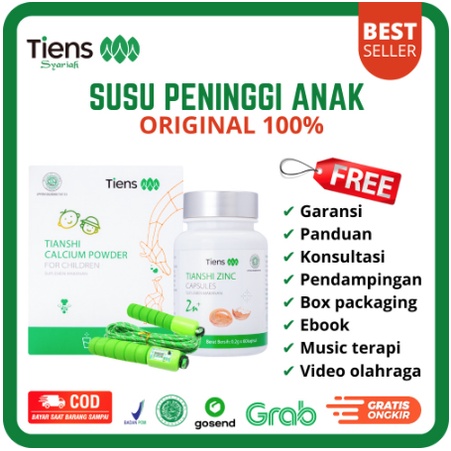 SUSU SUPLEMEN PENINGGI TINGGI BADAN ANAK-ANAK 3 SAMPAI 12 TAHUN