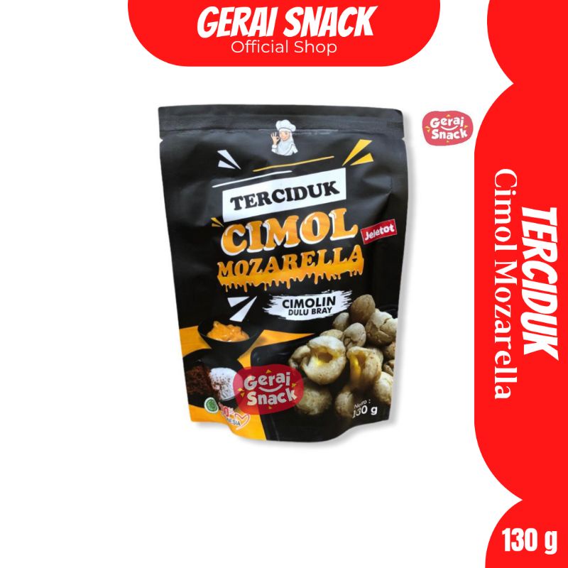 Cimol Mozarella Terciduk Extra Keju Leleh Khas Bandung Best Seller (130g)