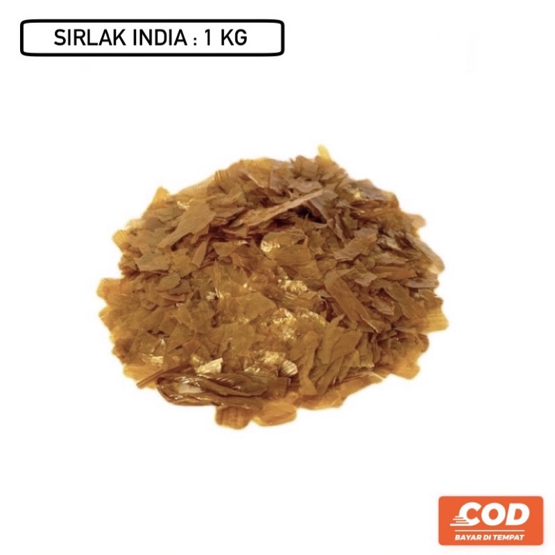 (1 kg) Shellak Sirlak Emping Asli India PLU Premium KW 1 Import Serlak