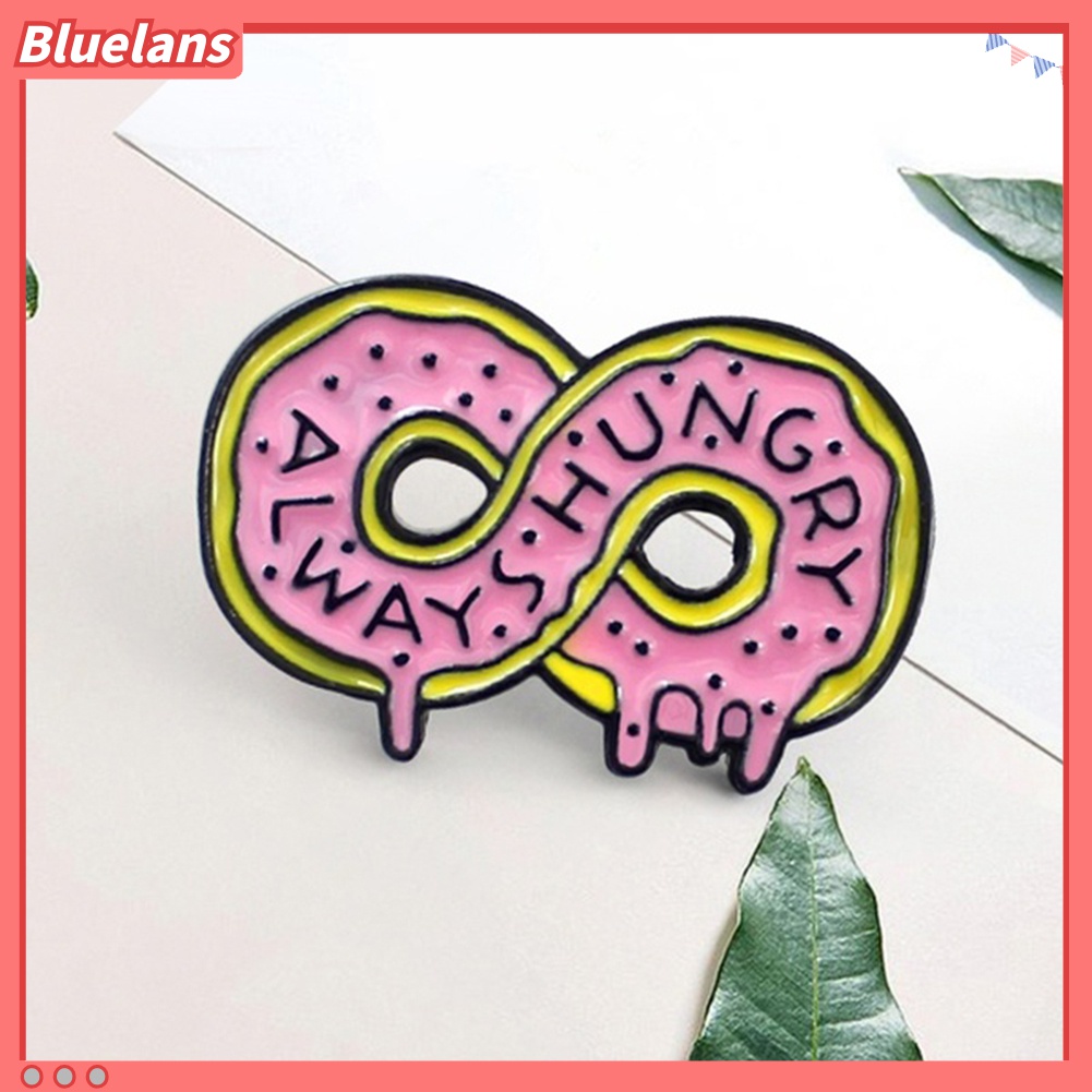 Bros Pin Enamel Bentuk Donat Untuk Pria Dan Wanita