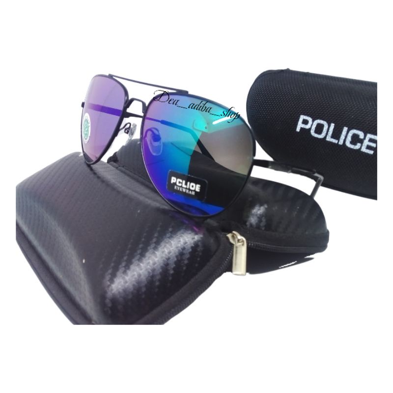 9.9 SUPER SHOPING DAY ( Bisa Cod ) Kacamata Hitam Pria Frame Besi Kokoh PCLIOE MMS Kacamata BL Aviat