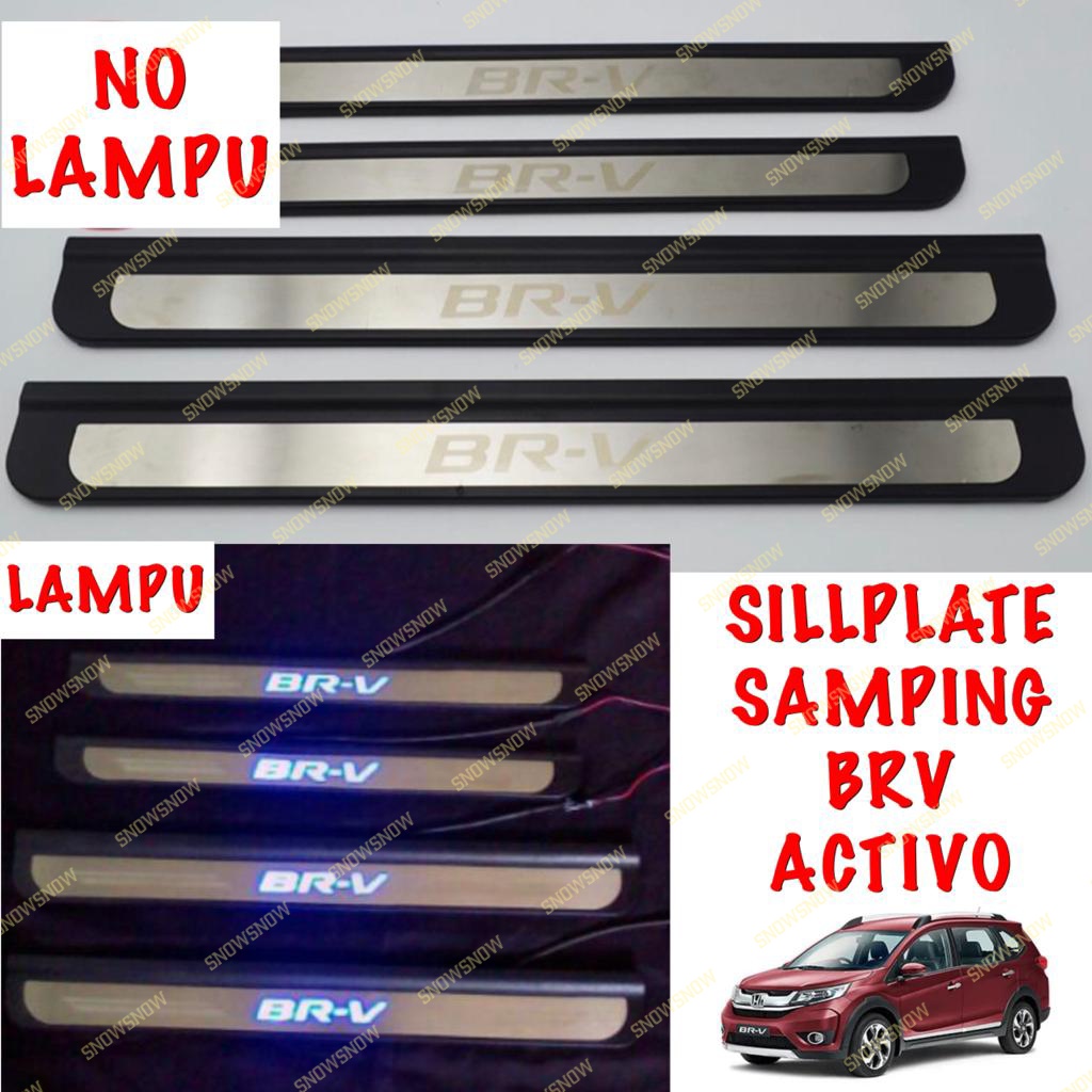 Sillplate Samping BRV 2016 2021 Activo NON / Lampu LED