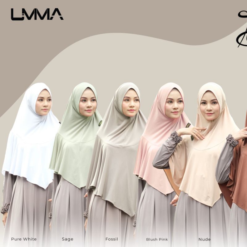 bergo dyza rhinestone umma syari