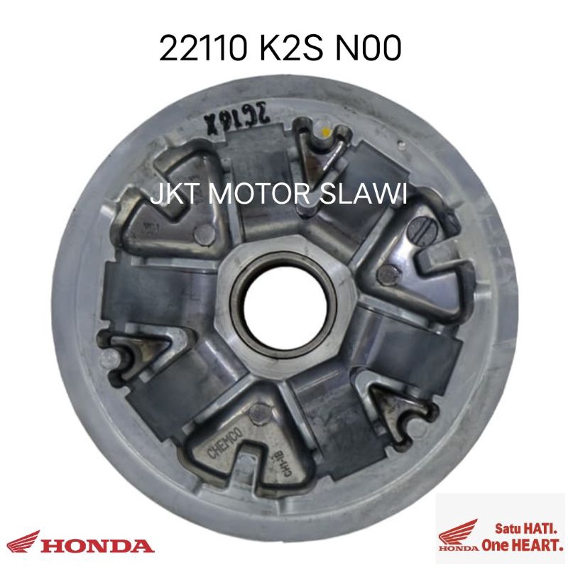 22110-K2S-N00 rumah roller face comp vario 160 asli Honda