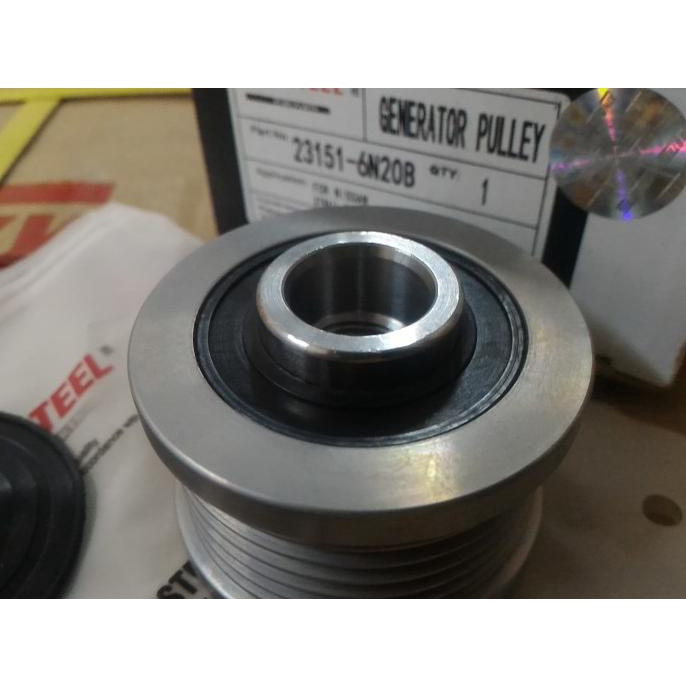 Xtrail T31 2.5 Puli Pulley Alternator Dinamo Ampere Aki Oem Nissan