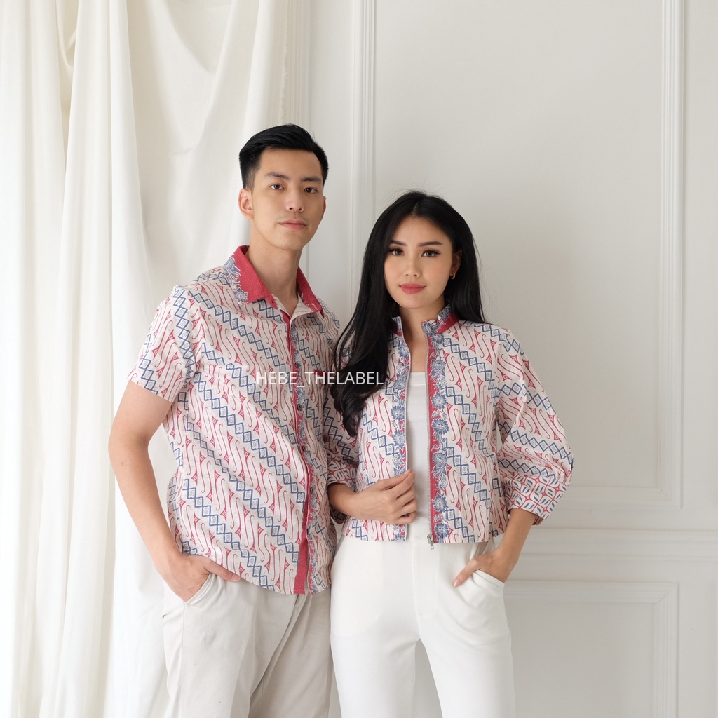 Saral Batik (Available Couple Pria) - Men Short-Nadine-Priya-Intan-Mutia-Brenda-Hera-Addie