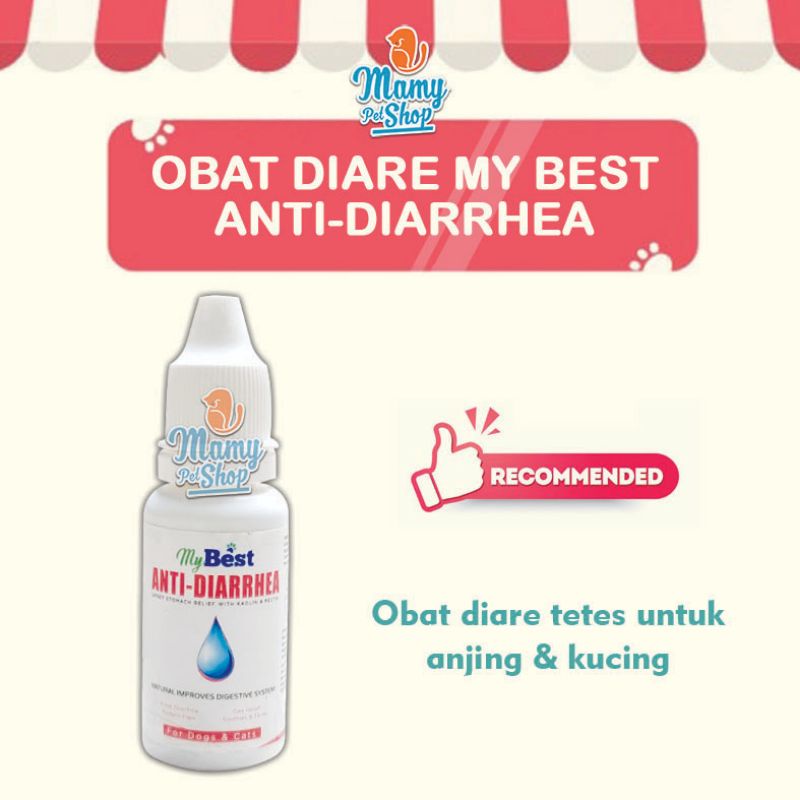 MY BEST ANTI-DIARRHEA OBAT DIARE ANJING KUCING