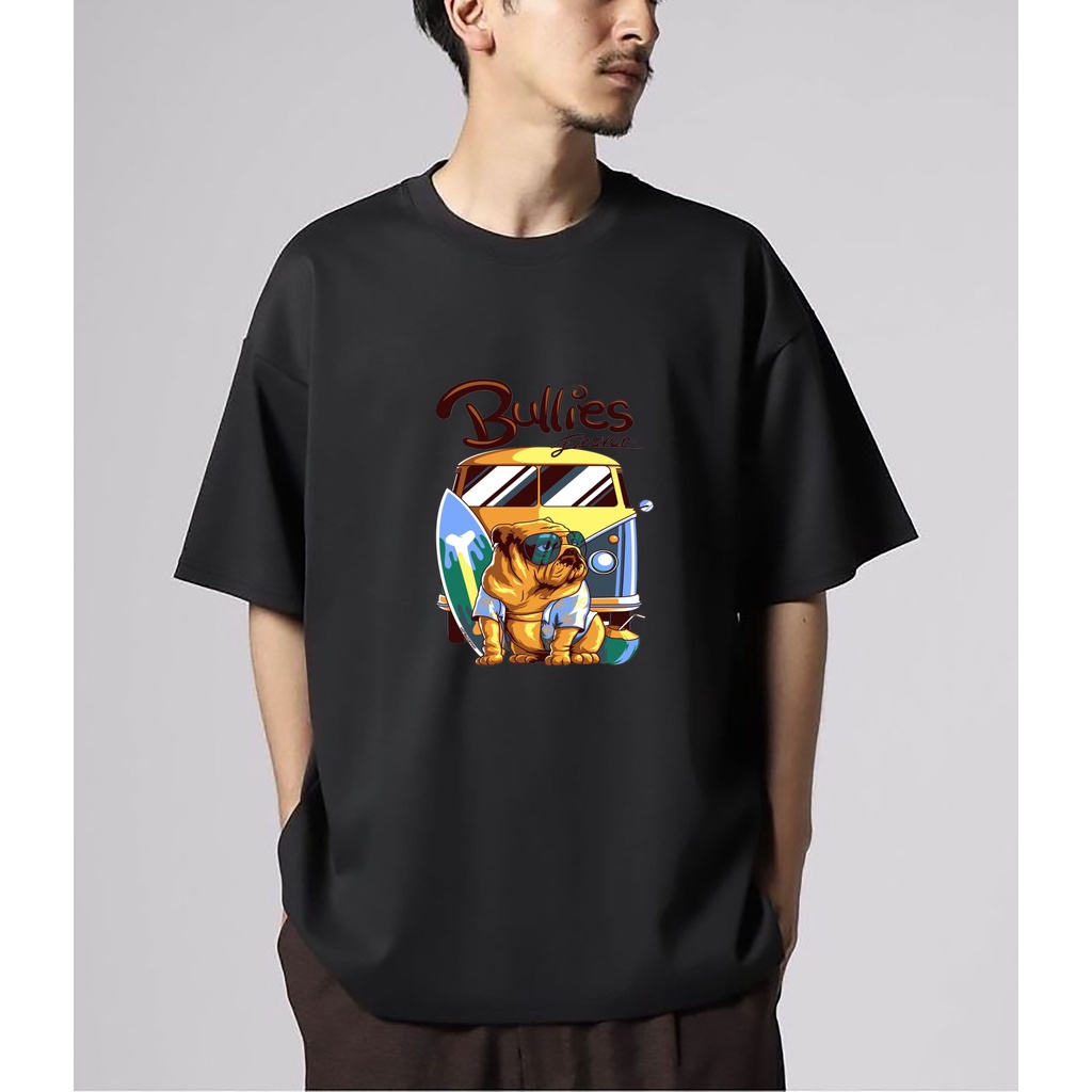 T-shirt Kaos Distro Katun Combed Bergambar Digital DTF UNISEX 02
