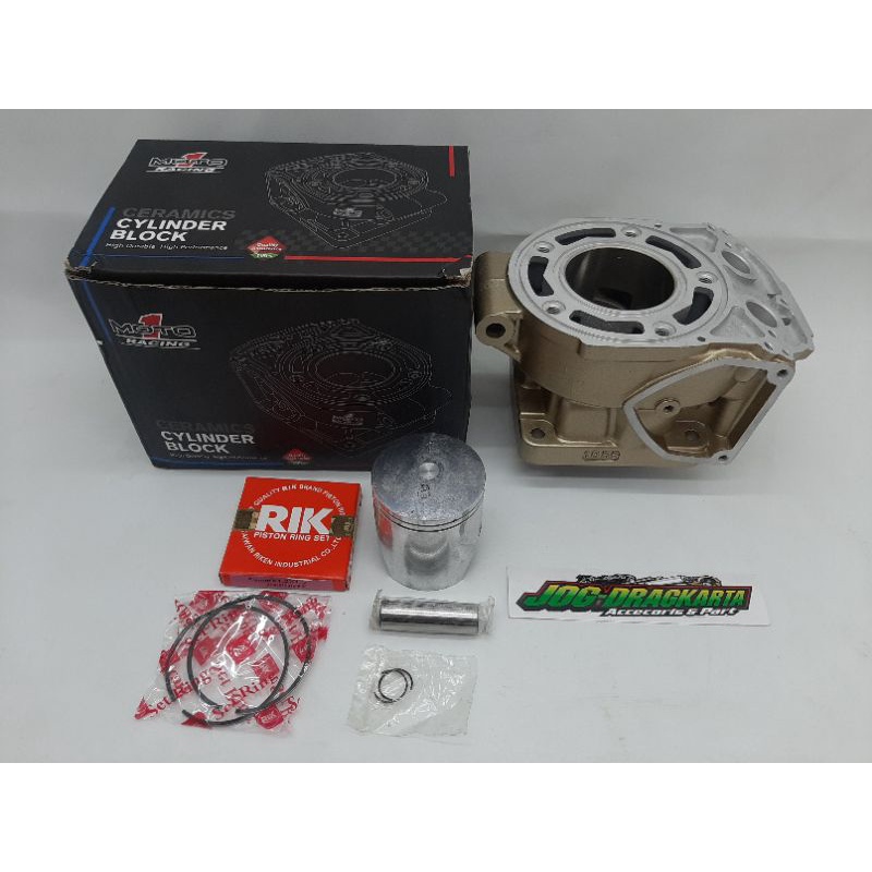 BLOK CYLINDER BLOK GOLD CERAMIC MOTO1 RACING NINJA R SS RR NEW OLD ZX150 CBU ORIGINAL MOTO1 RACING