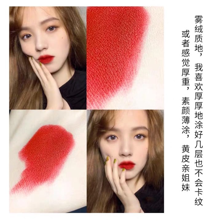 Lameila Lipstick Matte Just Red Edition Lipstick Wanita By Aurora 2026