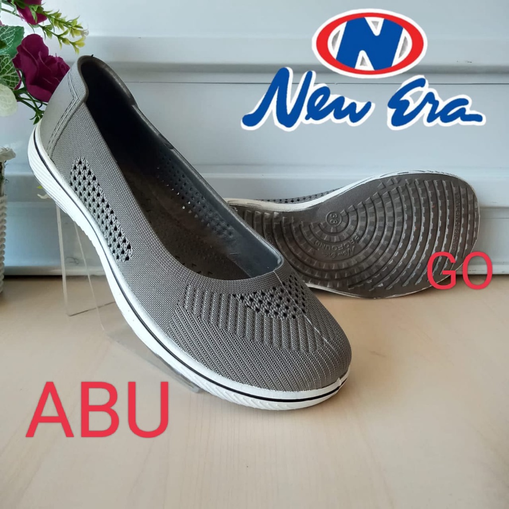 sogo NEW ERA LB 10054 Sepatu Slip On Wanita Karet TERBARU Original Murah