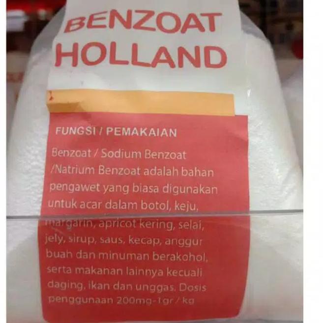 

Terkini benzoat holland 500 gr HPP