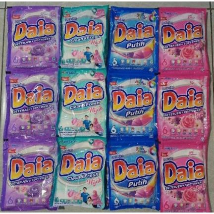 * NCC * Daia Deterjen Bubuk Plus Softerner Wangi Dengan Duo Perfume Bersih Higienis Anti Bau Apek