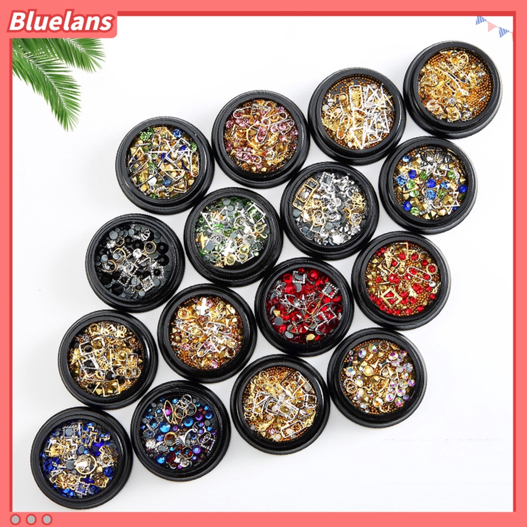 Bluelans Payet Mutiara Imitasi Untuk Dekorasi Nail Art
