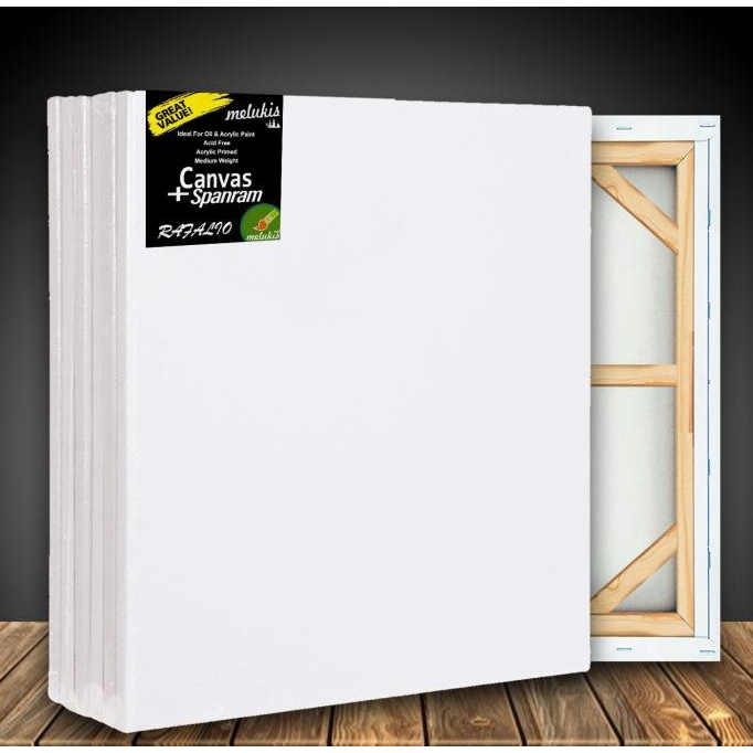 

[COD] Kanvas Lukis + Spanram 50x60 cm Canvas Lukis 50 x 60 by Ravalio CUCI GUDANG Kode 905