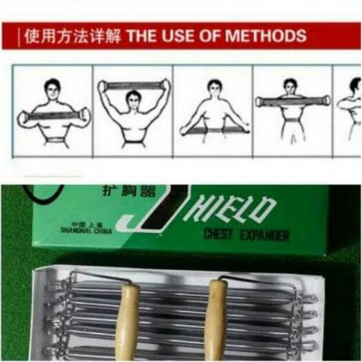Chest Expander/ALAT FITNES BAHU/ALAT FITNES RUMAH/ALAT FITNES SIMPLE/ALAT FITNES PORTABLE