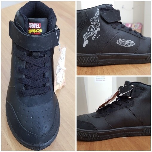 Original Marvel Sepatu Anak Spiderman Avengers Avenger + Box Licensed