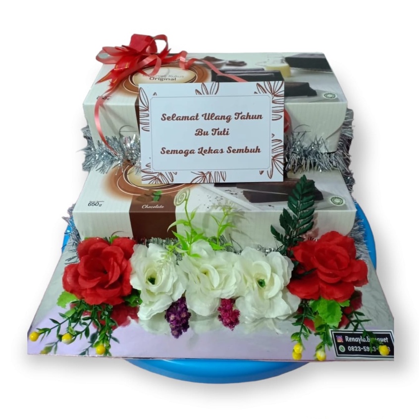 

Snack Tower 1 Susun Brownise Bisa Custom
