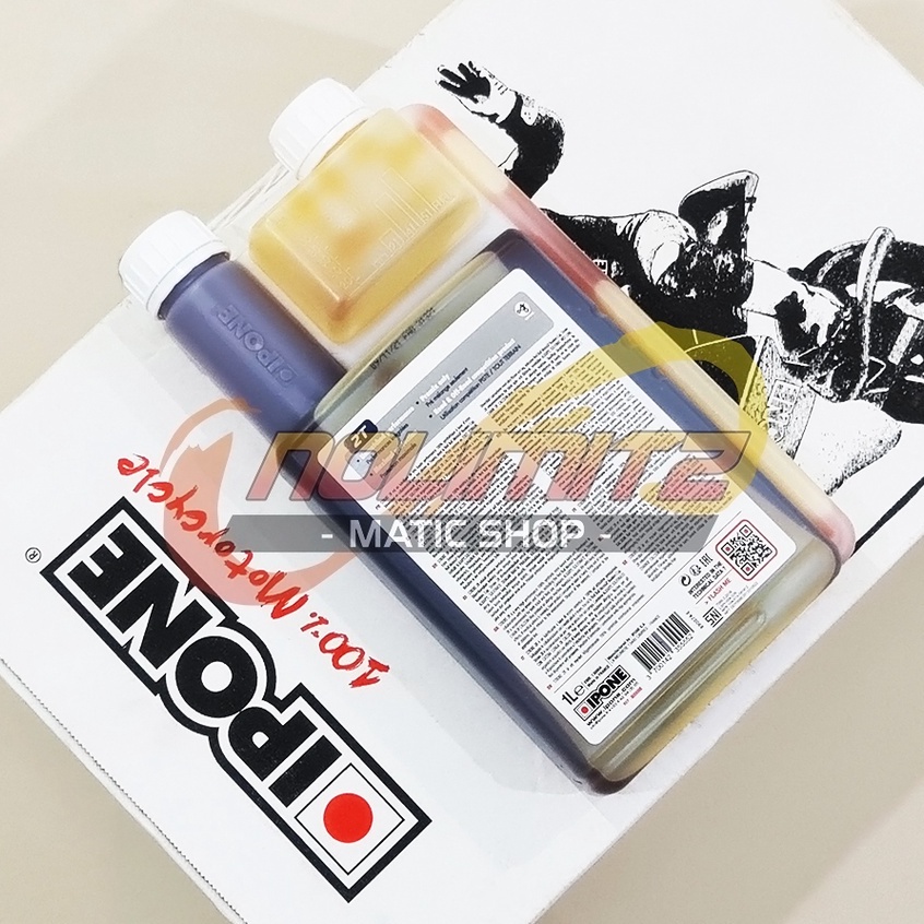 Oli Samping IPONE Stroke 2R Racing 2T Red Bull 2 TAK Full Synthetic 1L
