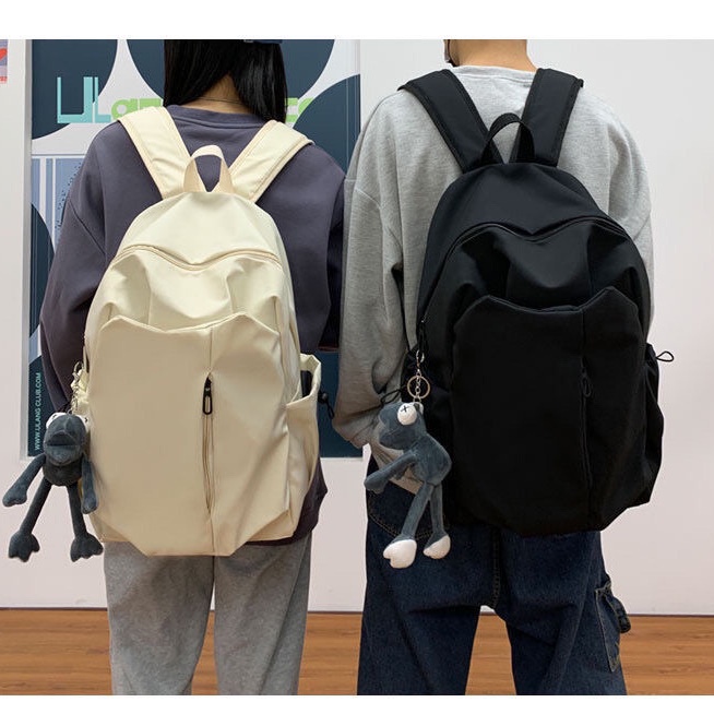 ✖Sera Desain Asli Sederhana Jepang dan Korea Ransel Komputer Wanita Universitas Tinggi Sekolah Tinggi Tas Sekolah Mori Kampus Kanvas Ransel