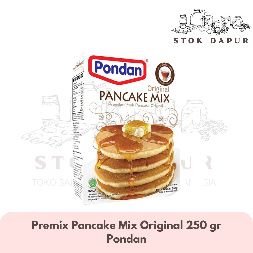 

Pondan Premix pancake original 250 gr