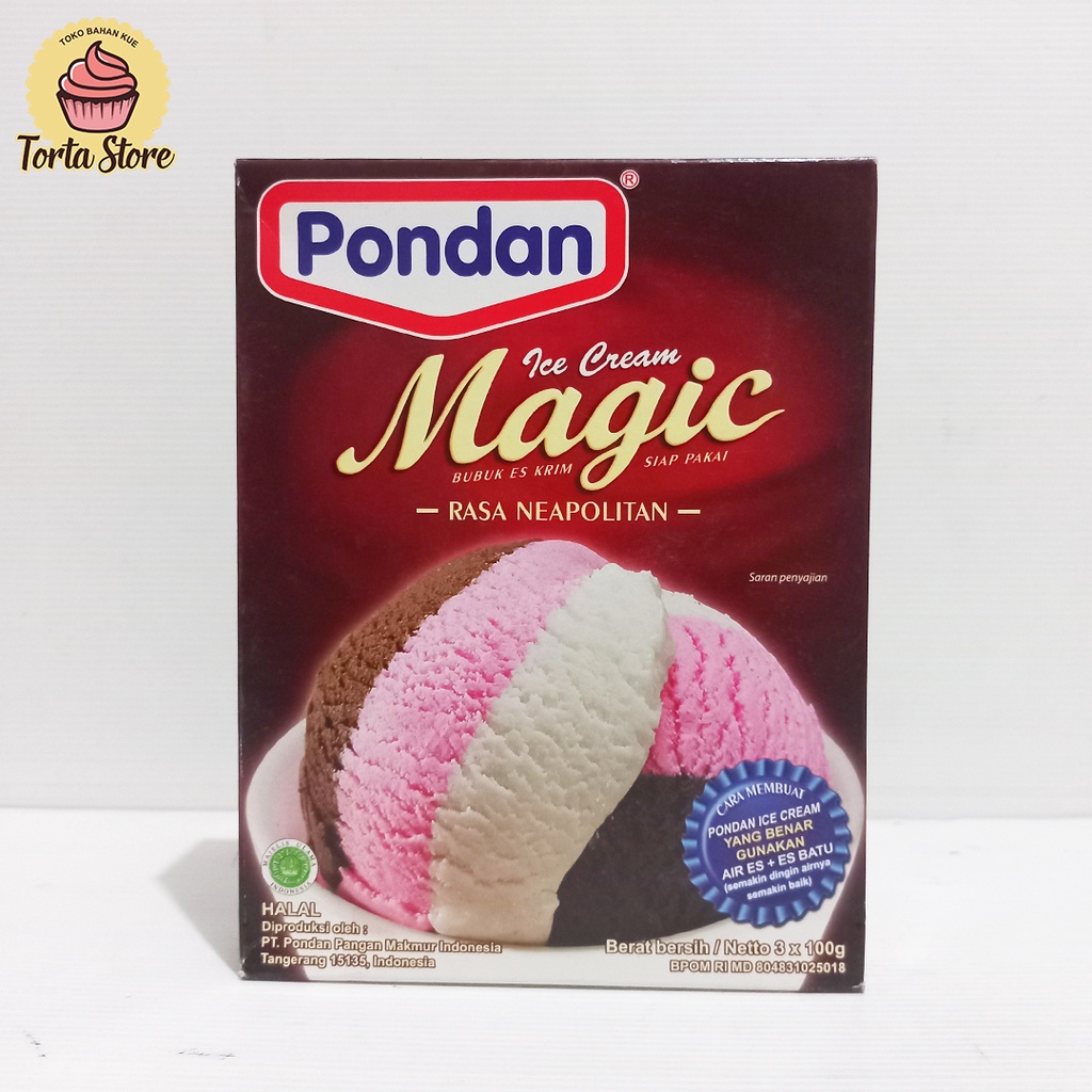 

Pondan Ice Cream Neapolitan 300 gr