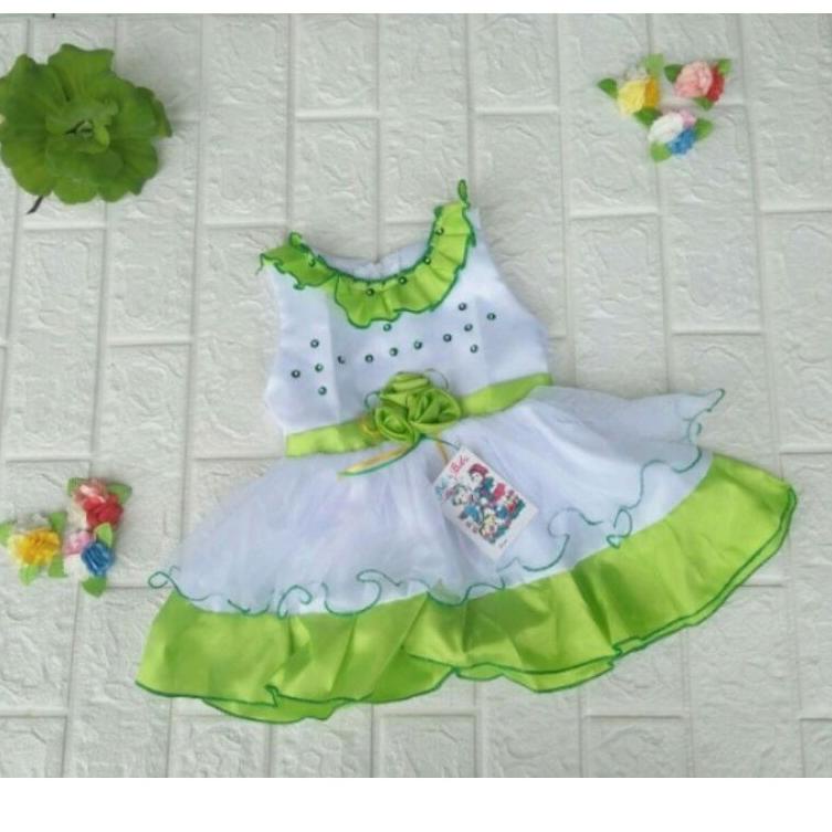 PAKAIAN ANAK / DRESS ANAK/ BAJU PESTA ANAK umur 2-9 bulan 10-19 bln / BAJU ANAK / BAJU BAGUS MURAH {