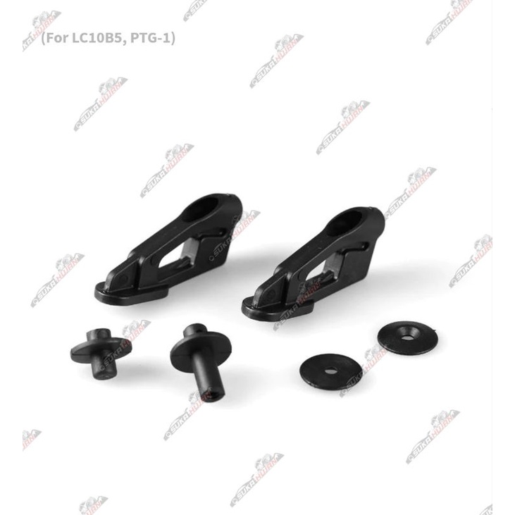 C7068 Wing Mount + Body Mount For PTG-1 LC10B5 LC Racing 1/10 Buggy